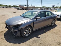 Salvage cars for sale from Copart Colorado Springs, CO: 2015 Honda Accord LX