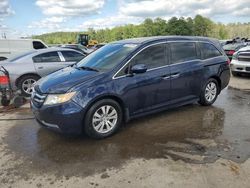 Salvage cars for sale at Harleyville, SC auction: 2014 Honda Odyssey EXL