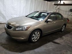 Salvage cars for sale at Ebensburg, PA auction: 2010 Honda Accord EX