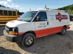 Salvage trucks for sale at Hurricane, WV auction: 2007 Chevrolet Express G2500