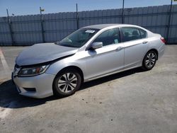 Salvage cars for sale at Antelope, CA auction: 2013 Honda Accord LX
