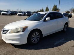 Salvage cars for sale at Rancho Cucamonga, CA auction: 2011 Honda Accord EXL