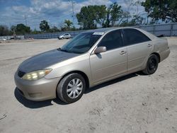 Salvage cars for sale at Riverview, FL auction: 2005 Toyota Camry LE