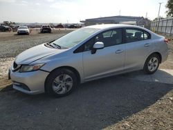 Salvage cars for sale from Copart San Diego, CA: 2013 Honda Civic LX