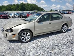 Salvage cars for sale at Cartersville, GA auction: 2003 Nissan Maxima GLE