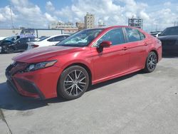 Salvage cars for sale from Copart New Orleans, LA: 2021 Toyota Camry SE