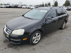 Salvage cars for sale at Rancho Cucamonga, CA auction: 2009 Volkswagen Jetta SE