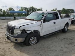Salvage cars for sale from Copart Spartanburg, SC: 2013 Ford F150 Super Cab
