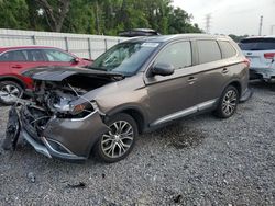 Vehiculos salvage en venta de Copart Riverview, FL: 2018 Mitsubishi Outlander SE