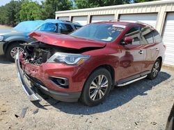 Salvage cars for sale at Shreveport, LA auction: 2018 Nissan Pathfinder S
