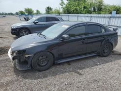 Salvage cars for sale at London, ON auction: 2017 Mitsubishi Lancer ES