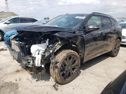 Salvage cars for sale at Dyer, IN auction: 2022 Chevrolet Blazer RS