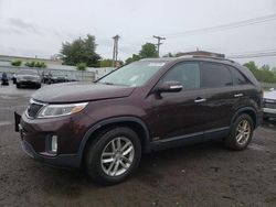 Salvage cars for sale at New Britain, CT auction: 2014 KIA Sorento LX