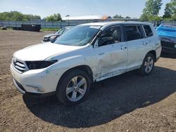 Toyota salvage cars for sale: 2013 Toyota Highlander Limited