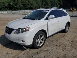 Salvage cars for sale from Copart Gainesville, GA: 2011 Lexus RX 350