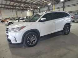 Salvage cars for sale at Jacksonville, FL auction: 2019 Toyota Highlander SE