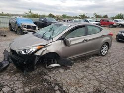 Salvage cars for sale at Kansas City, KS auction: 2012 Hyundai Elantra GLS