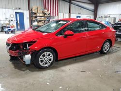 Salvage cars for sale at West Mifflin, PA auction: 2019 Chevrolet Cruze