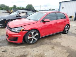 Salvage cars for sale at Shreveport, LA auction: 2017 Volkswagen GTI S