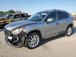 Salvage cars for sale at Orlando, FL auction: 2014 Mazda CX-5 GT