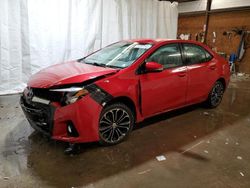 Salvage cars for sale at Ebensburg, PA auction: 2016 Toyota Corolla L