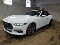 Salvage cars for sale at Hillsborough, NJ auction: 2024 Ford Mustang