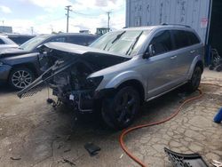 Salvage cars for sale at Chicago Heights, IL auction: 2018 Dodge Journey Crossroad