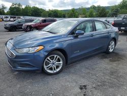 Salvage cars for sale at Grantville, PA auction: 2018 Ford Fusion SE Hybrid