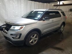 Salvage cars for sale at Ebensburg, PA auction: 2016 Ford Explorer XLT