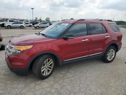 Salvage cars for sale from Copart Indianapolis, IN: 2013 Ford Explorer XLT
