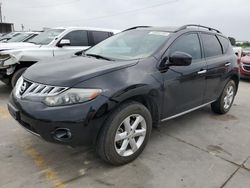 Salvage cars for sale at Grand Prairie, TX auction: 2009 Nissan Murano S