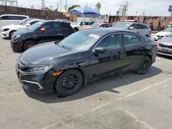 Vehiculos salvage en venta de Copart Wilmington, CA: 2019 Honda Civic LX