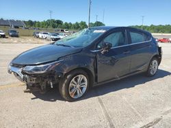 Salvage cars for sale from Copart Gainesville, GA: 2019 Chevrolet Cruze LT