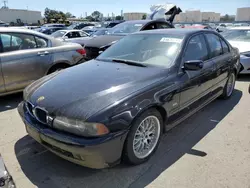 Salvage cars for sale from Copart Martinez, CA: 2002 BMW 530 I Automatic
