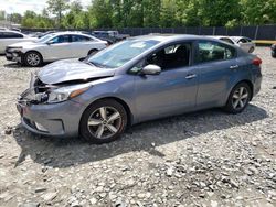 Salvage cars for sale at Waldorf, MD auction: 2018 KIA Forte LX