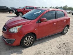 Salvage cars for sale at Houston, TX auction: 2017 Mitsubishi Mirage SE
