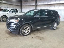 Salvage cars for sale from Copart Des Moines, IA: 2016 Ford Explorer XLT