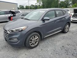 Salvage cars for sale at Gastonia, NC auction: 2017 Hyundai Tucson Limited