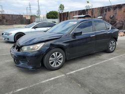 Salvage cars for sale at Wilmington, CA auction: 2015 Honda Accord LX