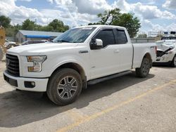 Salvage cars for sale from Copart Wichita, KS: 2016 Ford F150 Super Cab