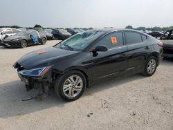 Salvage cars for sale at San Antonio, TX auction: 2020 Hyundai Elantra SEL