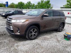 Toyota Vehiculos salvage en venta: 2019 Toyota Highlander LE