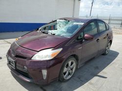 Toyota salvage cars for sale: 2013 Toyota Prius