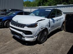 Jeep Compass salvage cars for sale: 2022 Jeep Compass Limited