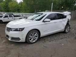 Chevrolet salvage cars for sale: 2017 Chevrolet Impala LT