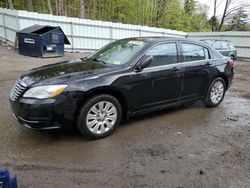 Salvage cars for sale from Copart Center Rutland, VT: 2013 Chrysler 200 LX