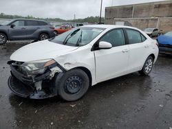 Salvage cars for sale from Copart Fredericksburg, VA: 2014 Toyota Corolla L