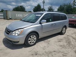 Salvage cars for sale from Copart Midway, FL: 2008 Hyundai Entourage GLS
