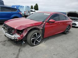 Salvage cars for sale from Copart Hayward, CA: 2019 Honda Accord Sport