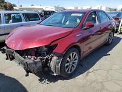 Salvage cars for sale at Martinez, CA auction: 2015 Toyota Camry Hybrid